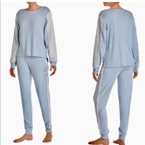 Anthropology Flora Nikrooz  pink lounge set